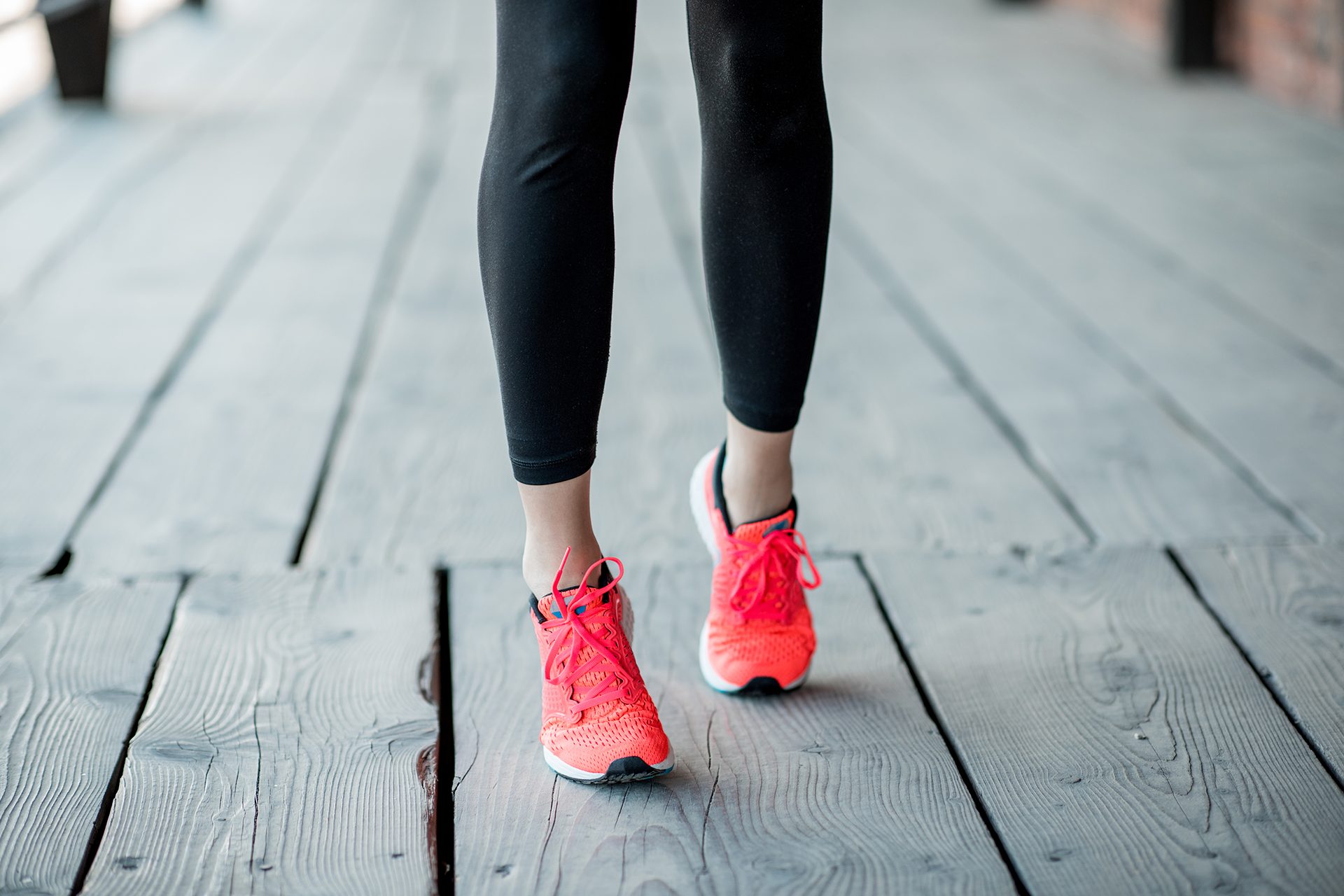 Red Colour Ankle Length Leggings – Tarsi