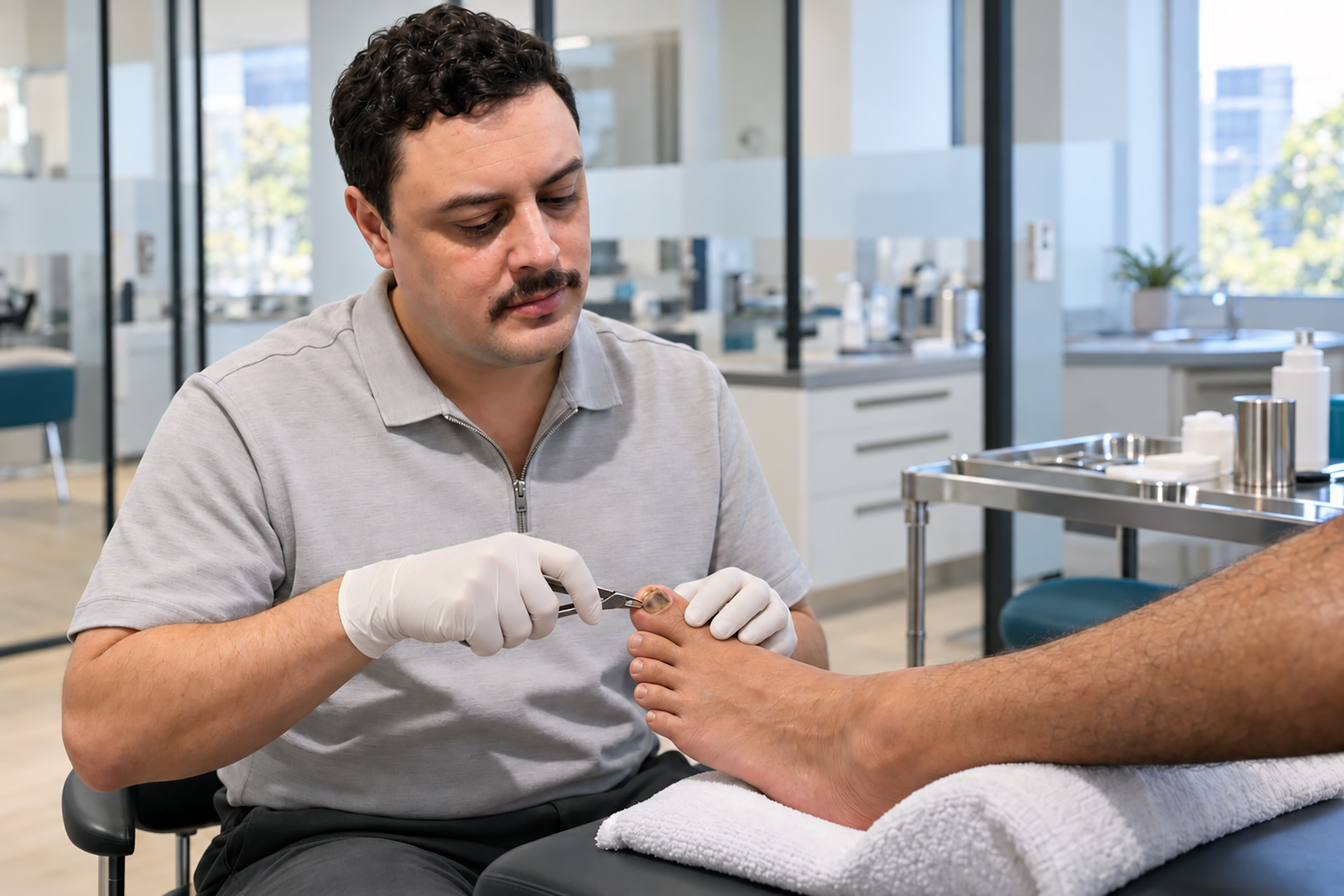black fungal nail infection