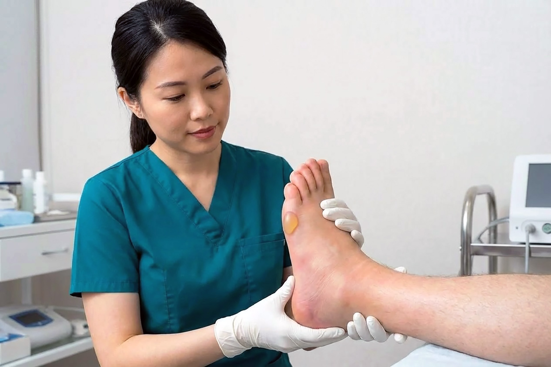 diabetic foot blister treatment Singapore