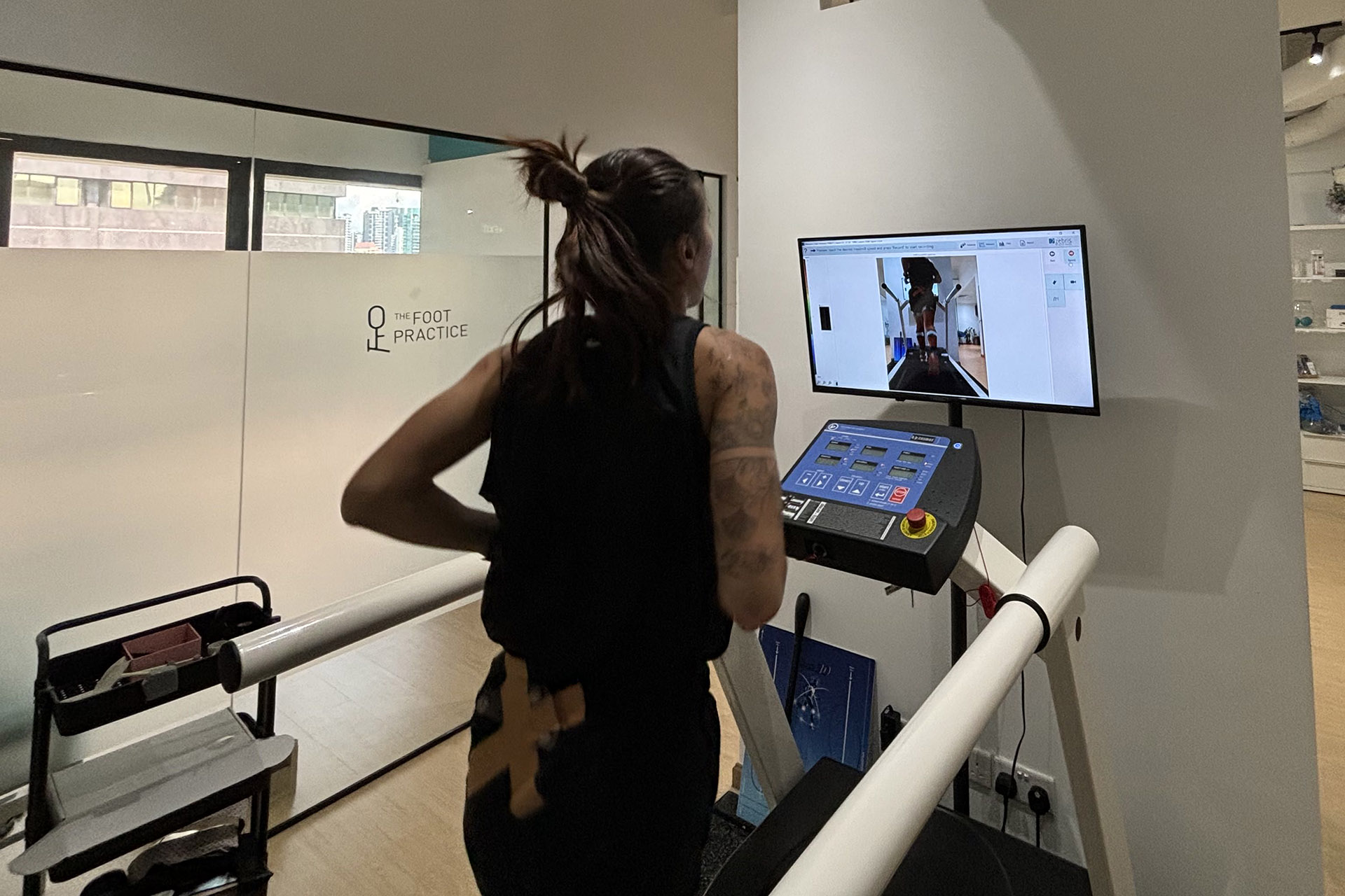 gait analysis to improve running style