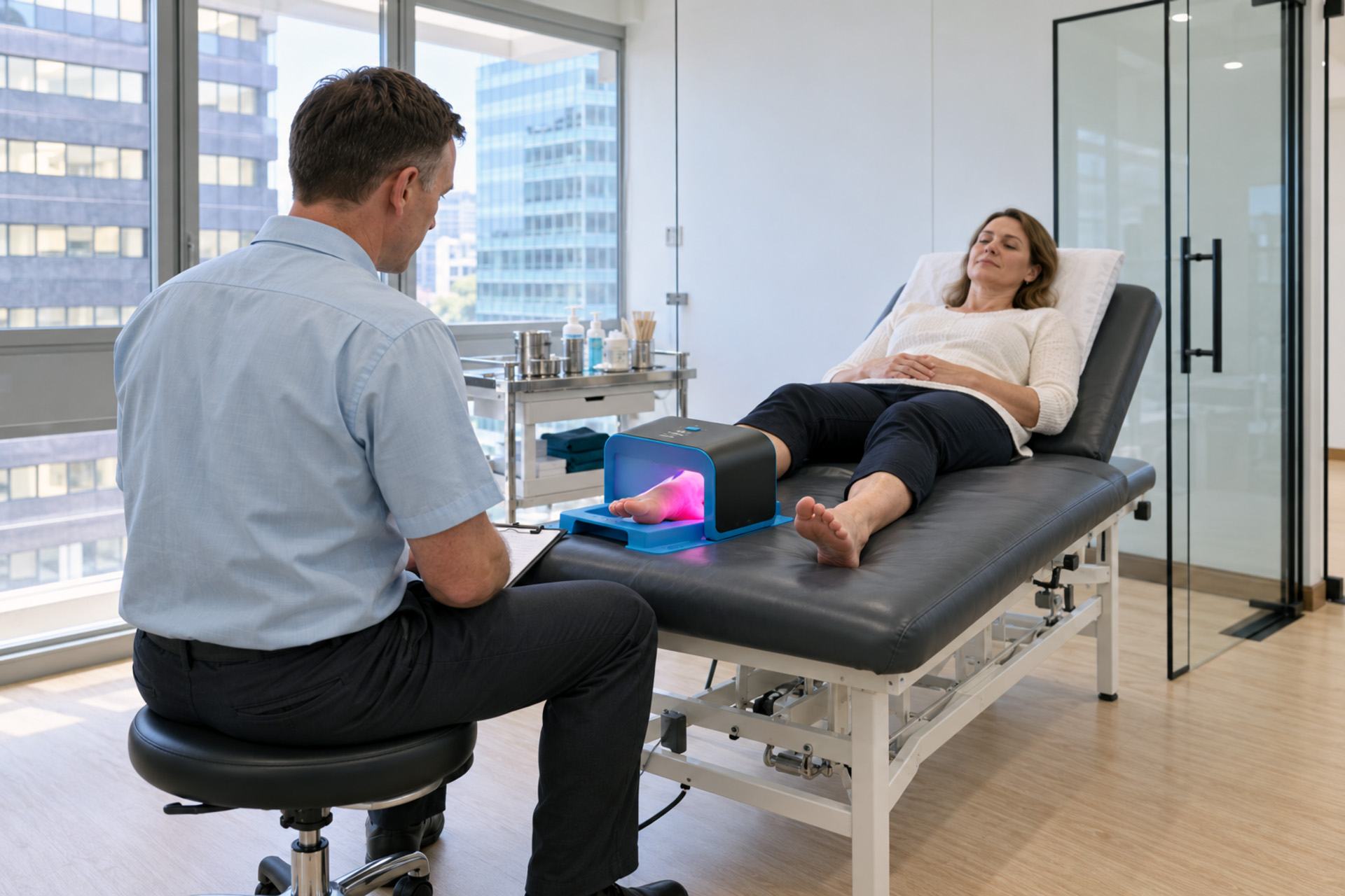 light therapy for toenail fungus