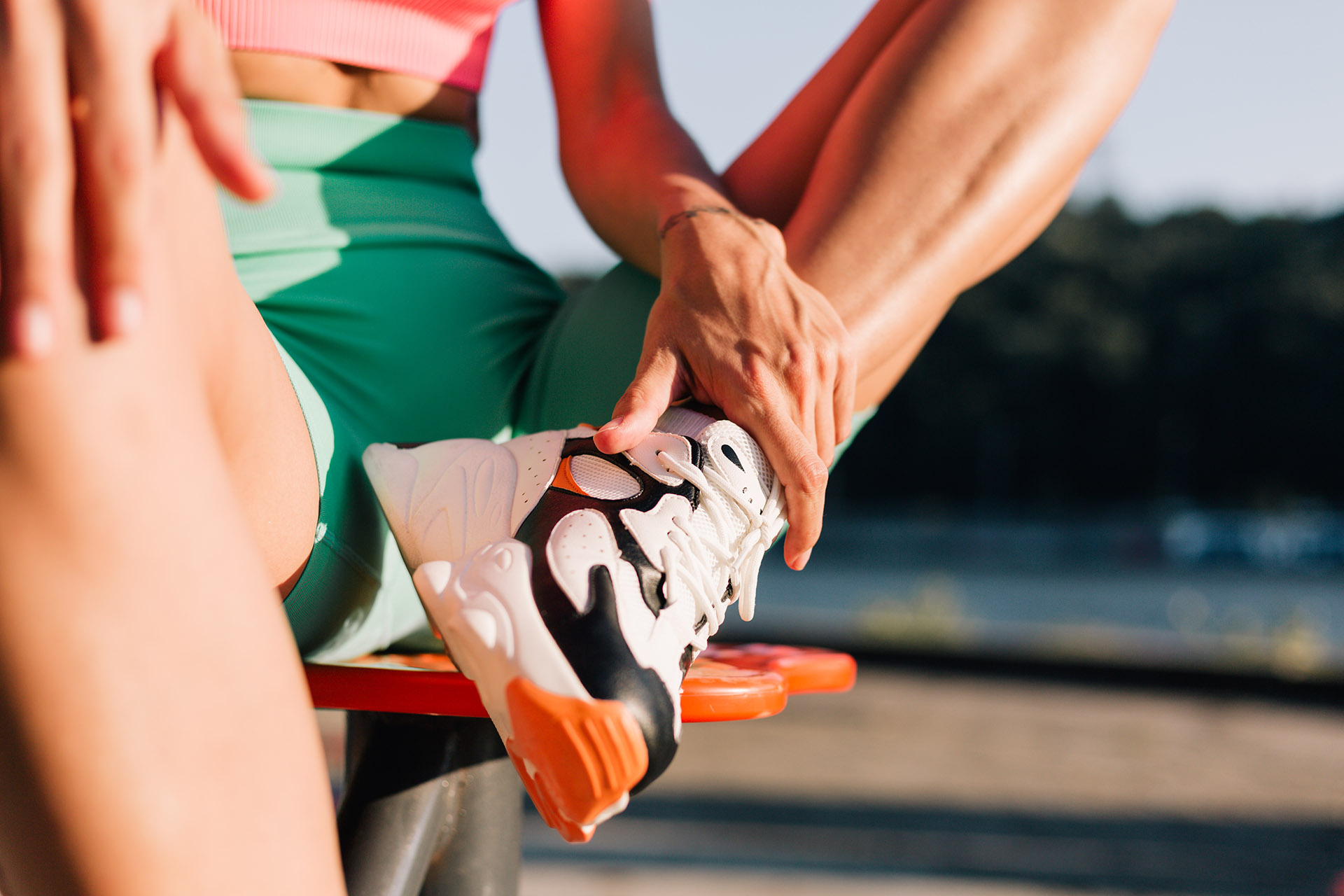 pain in the heel after running