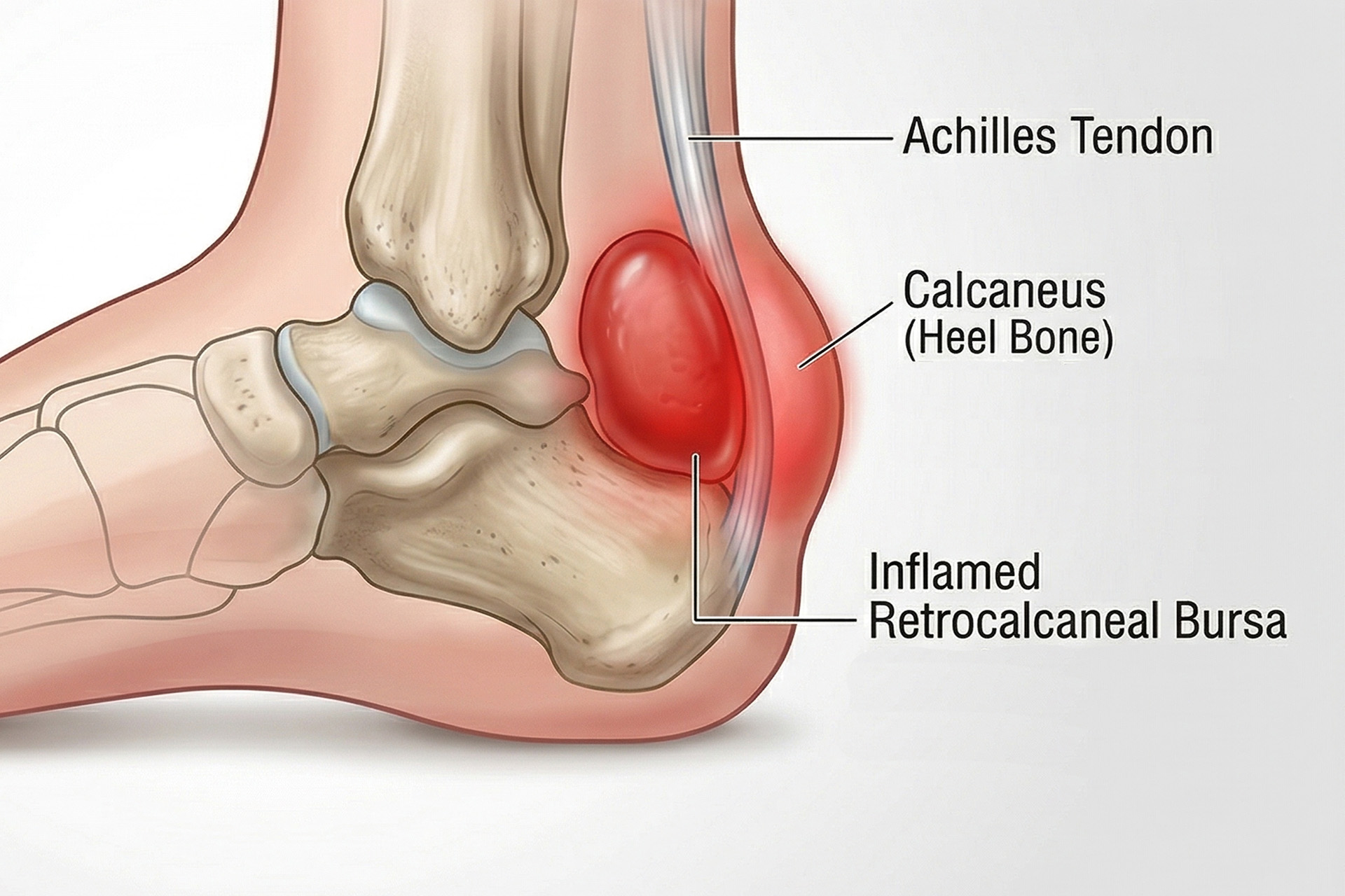 retrocalcaneal bursitis Singapore