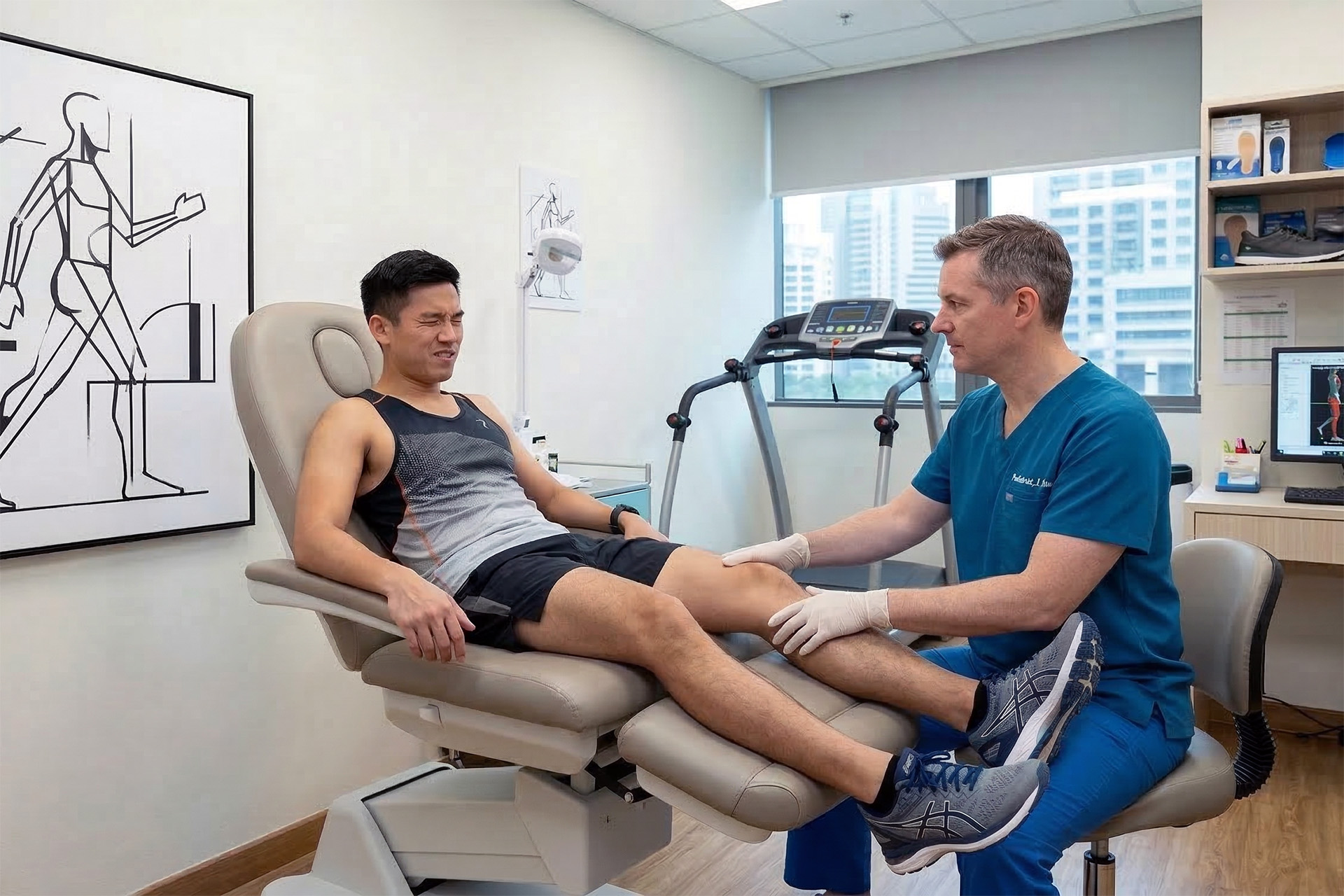 run through IT band pain