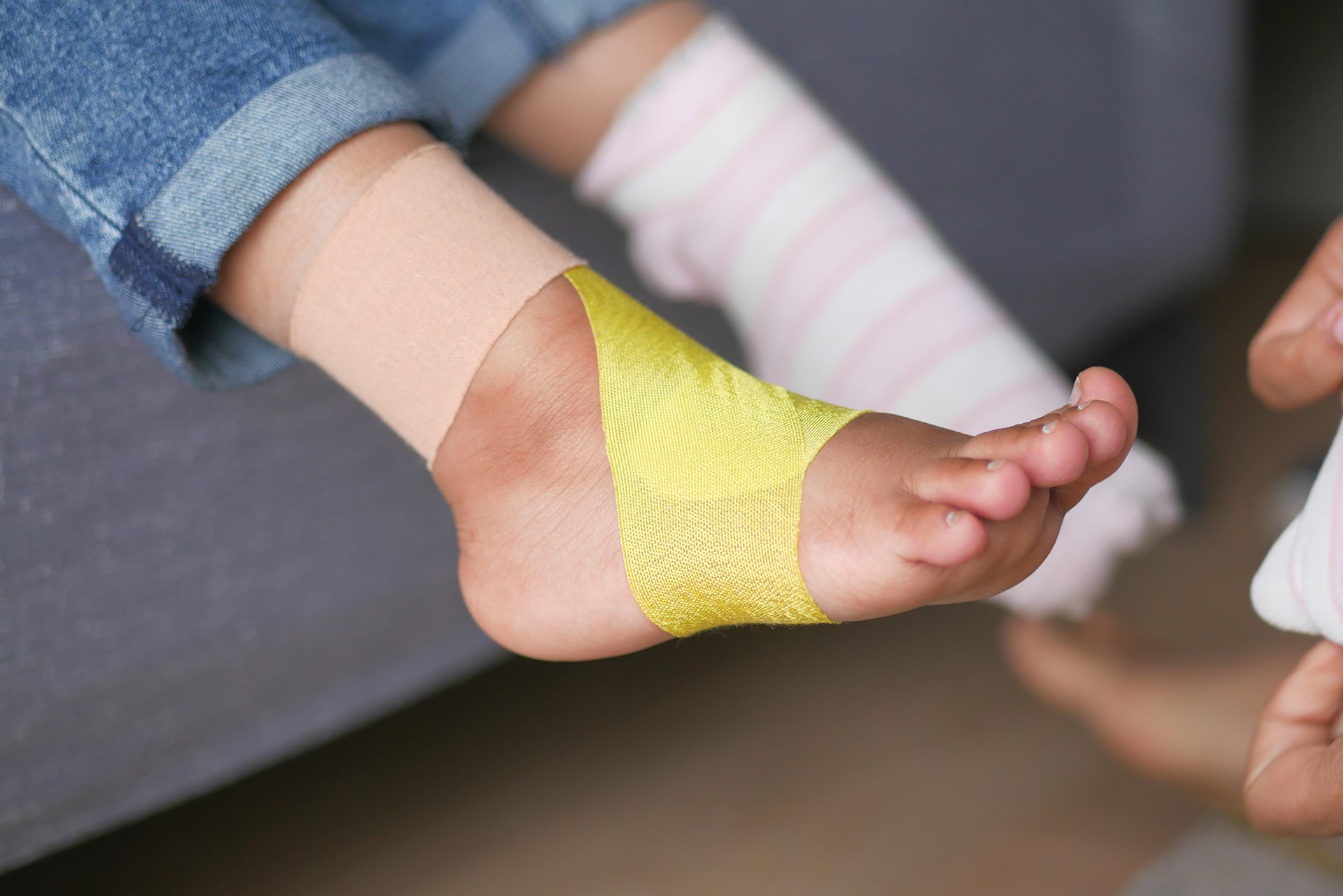 toddler ankle sprain