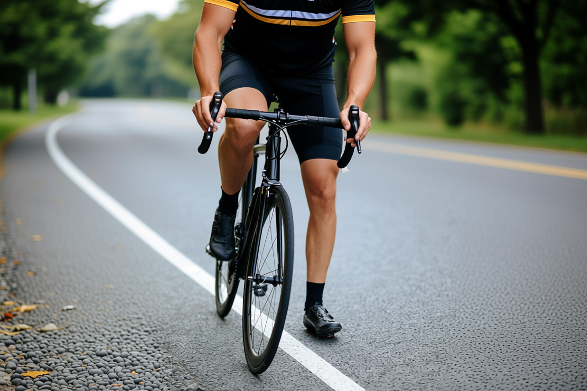 top of foot pain after cycling